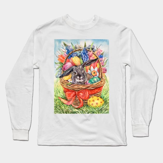 Easter Long Sleeve T-Shirt by EL_ART